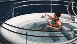 a hot tub